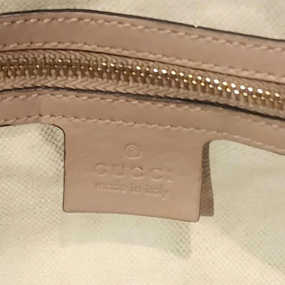 Gucci Blush Pink Embossed Tote - Picture 12 of 16